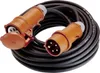 as Schwabe 60595 Strom Verlängerungskabel 16 A Schwarz 5 m Produktbild-Vorschau 1
