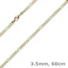 3-5mm-Collier-Figaro-Kette-585-Gelbgold-60cm Produktbild-Vorschau