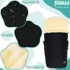 Fillikid Winterfußsack Lammfellfußsack für Kinderwagen Produktbild-Vorschau 6