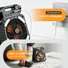 3-in-1 Solar Camping Fan mit LED, 4 Geschwindigkeitsstufen, Produktbild-Vorschau 6