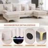 okwish Modernes Ecksofa mit LED Ambientebeleuchtung & der Produktbild-Vorschau 4