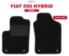 Velours-Fußmatten Vorne passend für Fiat 500 Hybrid Produktbild-Vorschau 16