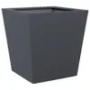 vidaXL Fioriera 2 pz. Antracite 40x40x40 Acciaio Anteprima dell’immagine prodotto 5