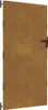 vidaXL Gartentor 85x200 cm Cortenstahl Produktbild-Vorschau 1