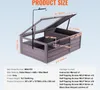 Schildkrötengehege Schildkrötenhaus Terrarium aus Holz Produktbild-Vorschau 7