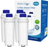 A product shot of a 4-pack of Waterdrop coffee water filters with their packaging. Podgląd zdjęcia produktu