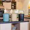 Geruchsdichter und nachhaltiger Biomülleimer von HMF für 3 Liter in Grün Podgląd zdjęcia produktu
