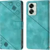 Pouzdro pro OnePlus Nord 2T 5G vyražené Flip kožené Náhled obrázku produktu 1