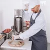 Ruční vertikální plnička klobás 5 l + 4 nálevky Náhled obrázku produktu 4