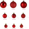 DEUBA® Weihnachtskugeln 77tlg Ø 3-7cm Kunststoff matt Produktbild-Vorschau 6