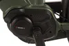 A close-up view of an electric bicycle's motor and crankset. Produktbild-Vorschau