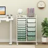Carrello portaoggetti KOMFOTTEU con 15 cassetti, mobiletto Anteprima dell’immagine prodotto 9