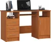 PC-Schreibtisch AKORD ANA in der Farbe Erle mit B124 x H74 Produktbild-Vorschau 1
