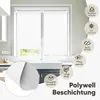 Verdunklungsrollo 65x130cm Weiß Thermorollo Fensterrollo Produktbild-Vorschau 2