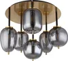 Globo Lighting Deckenleuchte Metall messingfarben matt, 6x Produktbild-Vorschau 3
