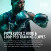 Everlast Powerlock 2R Boxhandschuhe (12oz, Schwarz), Boxen, Produktbild-Vorschau 2