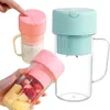prenosný sklenený mixér s objemom 420 ml, USB nabíjací Náhľad obrázku produktu 1