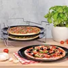 HI 4-tlg. Pizza-Backset Schwarz Produktbild-Vorschau 2