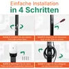 Wallbox Standfuß für Huawei – Metall-Montagepfosten 1 Produktbild-Vorschau 2