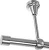 Gardinenstange Edelstahl Look, Metall, Durchmesser 19mm, Produktbild-Vorschau 1