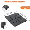 44x Klickfliesen 30x30 cm für ca. 4 m² – Terrassenfliesen Produktbild-Vorschau 3