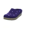 Haflinger Damen Pantoffel Schurwolle Herz Stickerei Grizzly Produktbild-Vorschau 2