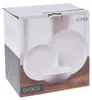 Vynikající sada nádobí pro domácnost, porcelán, 12 kusů, Náhled obrázku produktu 2