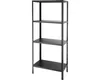 Kovový zásuvný regál Kaiserthal 1700x850x400 mm 4 police Náhľad obrázku produktu 3
