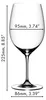 RIEDEL - Vinum glas voor Cabernet/Sauvignon/Merlot, 65 cl, Productafbeelding-voorbeeld 9