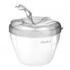 A clear, studio shot of a baby milk powder dispenser. Produktbild-Vorschau