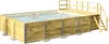 Aufstellpool Holzpool-Set Weka 595 rechteckig 650x490x201 Produktbild-Vorschau 1