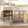 Îlot de cuisine avec table à rallonges pour 2 à 4 Voir les images du produit 2