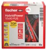 fischer HybridPower, 10x90, plastové hmoždinky s kovovou Náhľad obrázku produktu 15
