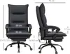 Vinsetto Massage-Bürostuhl, Schreibtischstuhl, 114-121,5 cm Produktbild-Vorschau 7