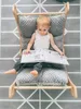 Kuscheldecke für Holzschaukel Sweet Grau 106×55×4cm | Produktbild-Vorschau 2
