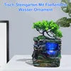 LED Zimmerbrunnen Harz Tischbrunnen Wasserfall Steingärten Produktbild-Vorschau 4
