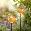 2er Set Gartenstecker Glasvogel Deko Beetstecker Handarbeit Produktbild-Vorschau 1