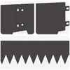 vidaXL Rasenkante 30 stk. 103 x 15 cm Stahl Schwarz Produktbild-Vorschau 6