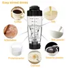 Protein Shaker 600ml auslaufsichere Trinkflasche Produktbild-Vorschau 2