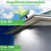 210 LED Solarlampen für Außen Bewegungsmelder IP64 Produktbild-Vorschau 5