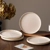 Teller set 4er Ø20 cm Keramik Speiseteller Dessertteller Produktbild-Vorschau 4