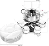 Set per fonduta 28 pezzi Anteprima dell’immagine prodotto 3