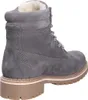 A single gray boot is shown from the side and back against a white background. Produktbild-Vorschau