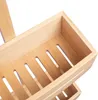 Schulte Duschablage zum Hängen aus Bambus Holz, 2 Etagen Produktbild-Vorschau 3