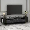 HOMIDEA Angel TV - Meuble TV bas avec 2 portes, design Voir les images du produit 3
