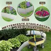 XMTECH Graskant, metalen, gegalvaniseerd, 25 m x 15 cm, Productafbeelding-voorbeeld 5