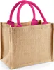 Westford Mill W412 | Mini sac cadeau en jute 26 x 22 x 14 Voir les images du produit 1