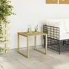 vidaXL Tavolo in legno naturale 50,5 x 50 x 46 cm in pino Anteprima dell’immagine prodotto 4