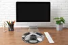 MuchoWow® Mauspad Mousepad Tierprofil Bulldogge in schwarz Produktbild-Vorschau 4