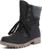 Rieker  Damenschuhe Stiefel Schnürer Stiefel Schwarz Produktbild-Vorschau 55